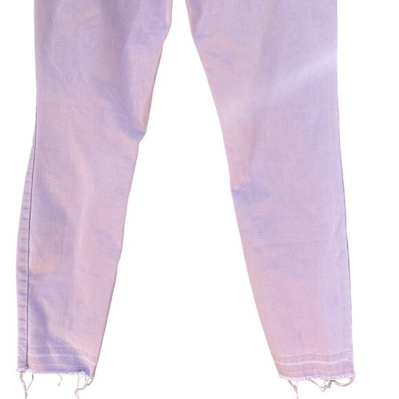 Rewash Mauve Jeggings Cut Off Crop AnkleLight Pink Jeans Size 11 - Picture 5 of 13